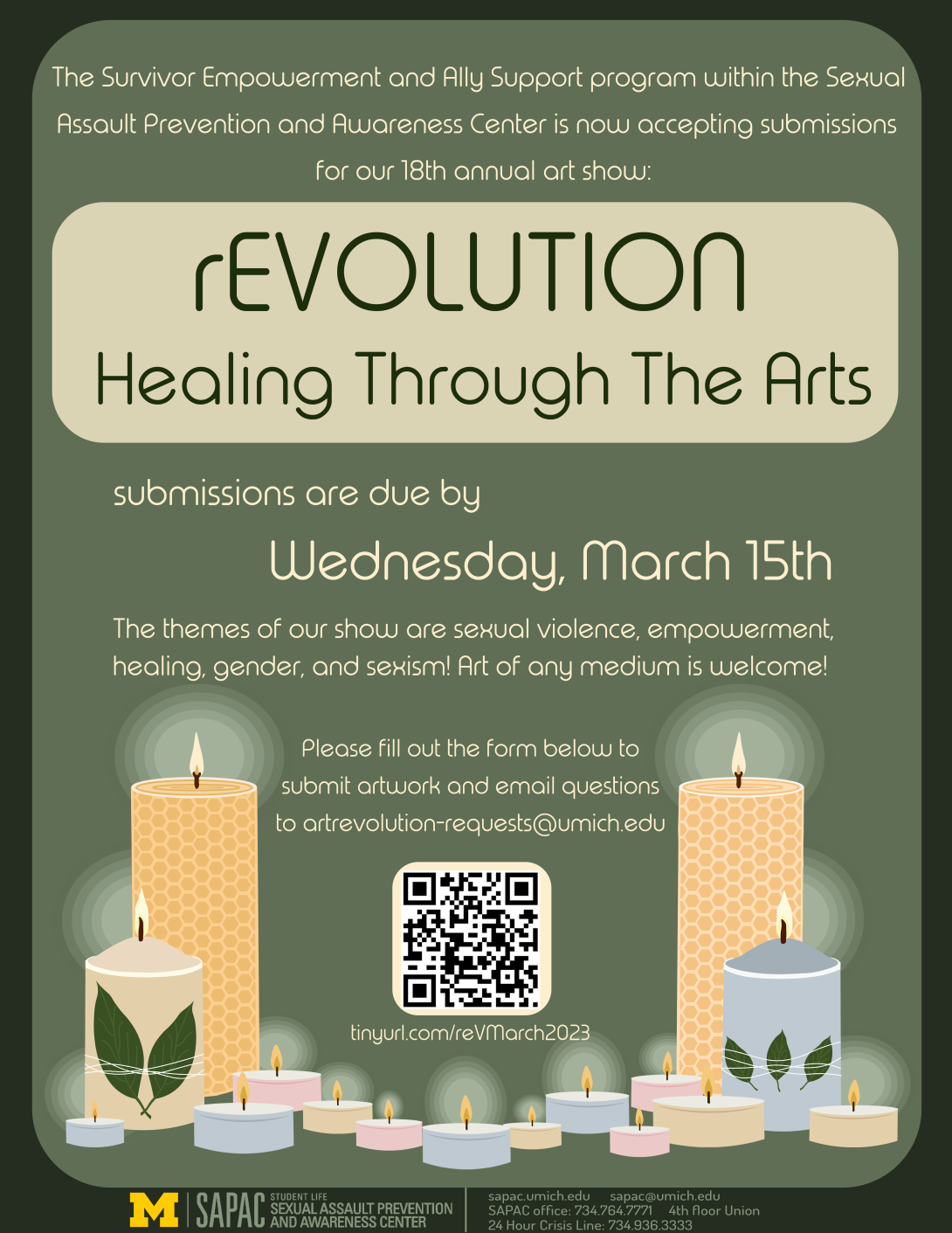 rEVOLUTION: Healing Through the Arts Poster